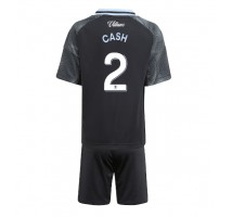 Aston Villa Matty Cash #2 Koszulka Wyjazdowa dzieci 2025-26 Krótki Rękaw (+ krótkie spodenki)